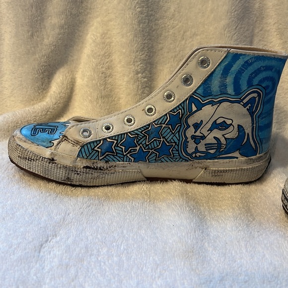 Superga hi tops size 37 personalized for Penn state - Picture 4 of 8